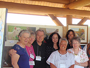 2016 Le groupe du Pavillon au Symposium du Domaine St-Bernard.