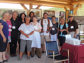 2016 Le groupe du Pavillon au Symposium du Domaine St-Bernard.