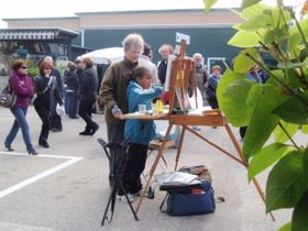 2008 Baie-St-Paul ''Rêves d'automne'' pour le plaisir de cette artiste en herbe.